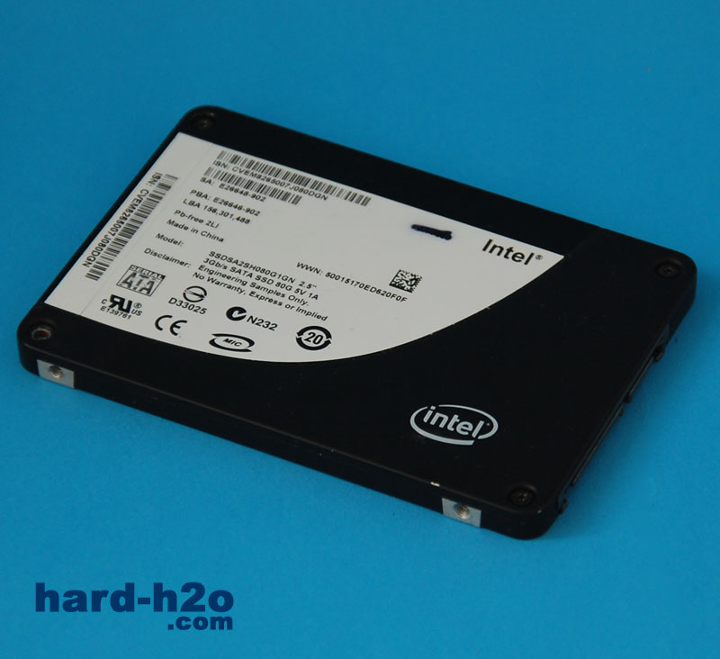 Disco Duro Intel SSD X25-M | hard-h2o.com