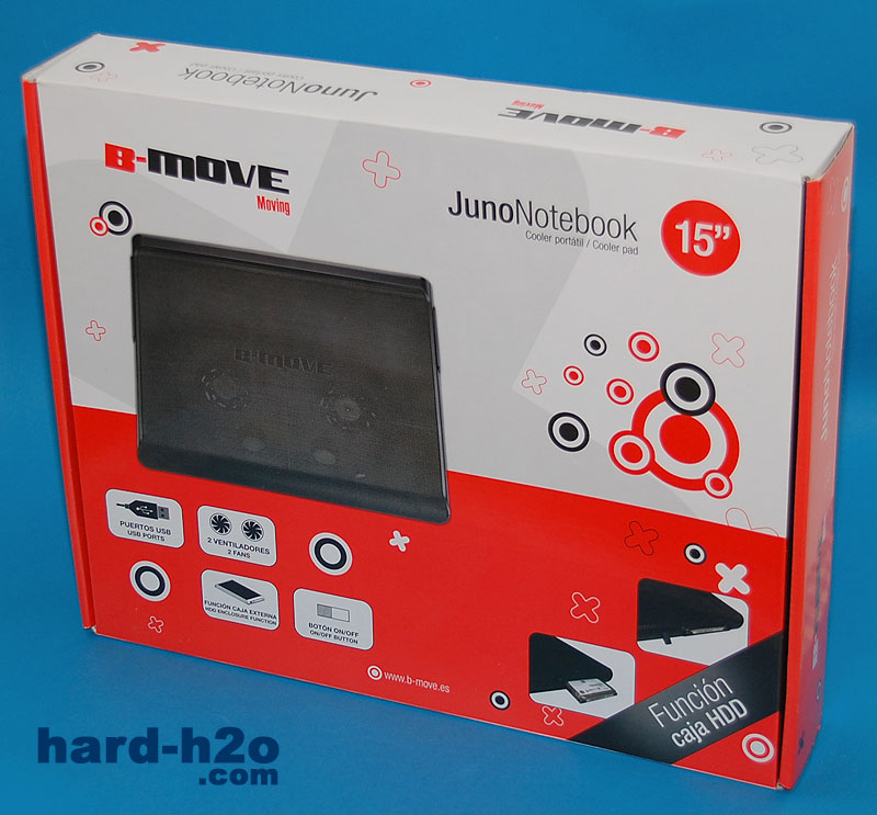 Refrigerador portátil B-Move Juno | hard-h2o.com