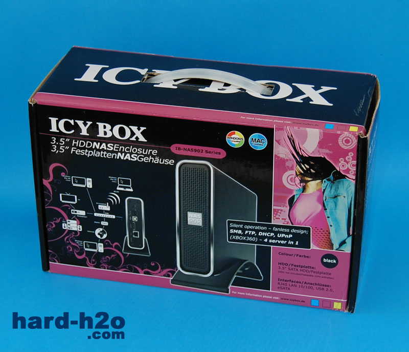 Servidor NAS Icy Box IB-NAS902 | hard-h2o.com