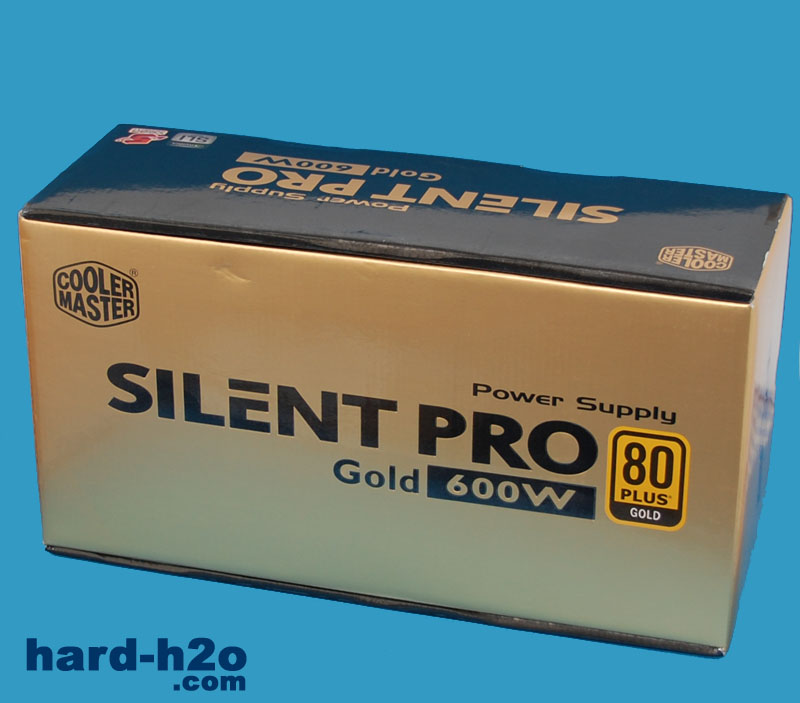 Fuente de alimentación CoolerMaster Silent Pro Gold 600 | hard-h2o.com