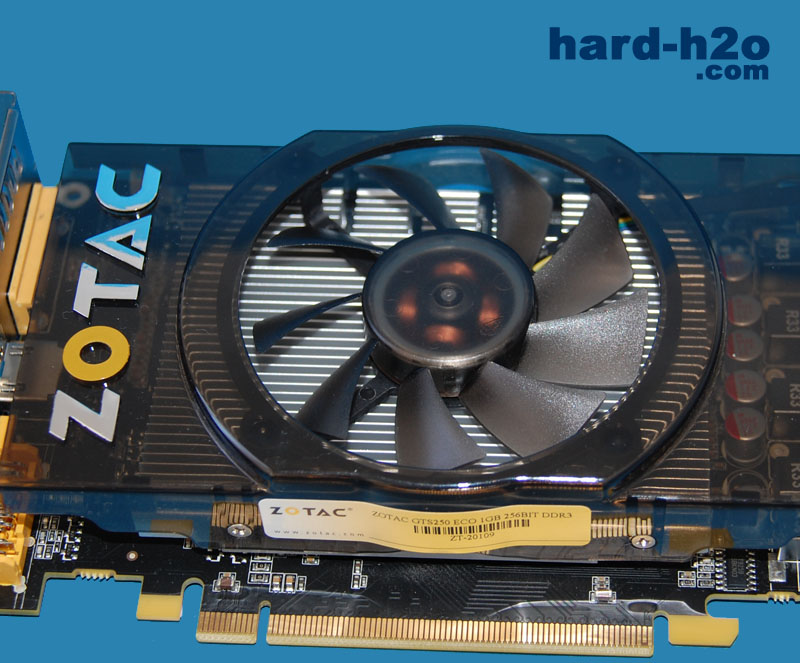 Tarjeta gráfica Nvidia Zotac GTS250 Eco Edition | hard-h2o.com