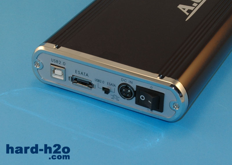 Caja HD A.C.Ryan AluBox e-SATA-USB 2.0 | hard-h2o.com
