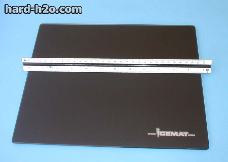 Alfombrilla Black Icemat 2d Edition | hard-h2o.com