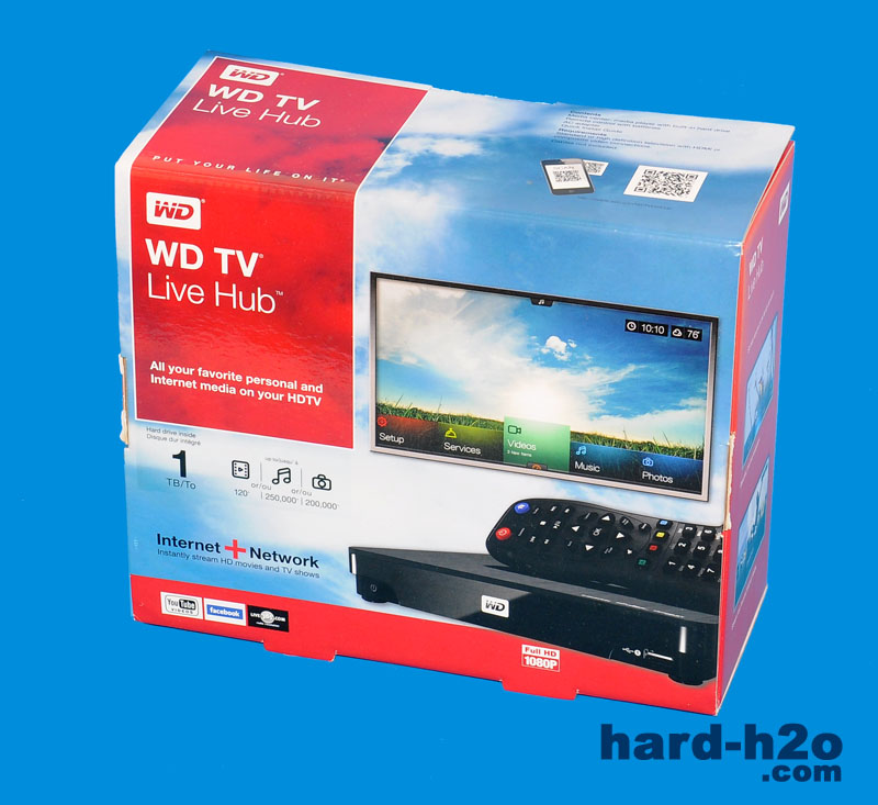 Reproductor Multimedia WD TV Live Hub | hard-h2o.com