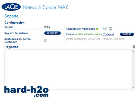 Ampliar Foto NAS LaCie Network Space MAX Ampliar Foto NAS LaCie Network Space MAX