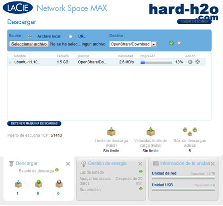 Ampliar Foto NAS LaCie Network Space MAX Ampliar Foto NAS LaCie Network Space MAX