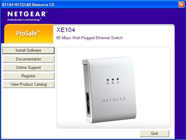 Switch PLC Ethernet Netgear XE104 | hard-h2o.com