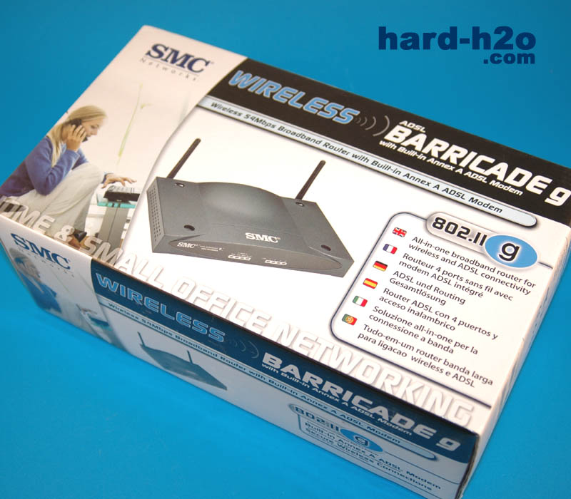 Router ADSL Wireless SMC Barricade G | hard-h2o.com