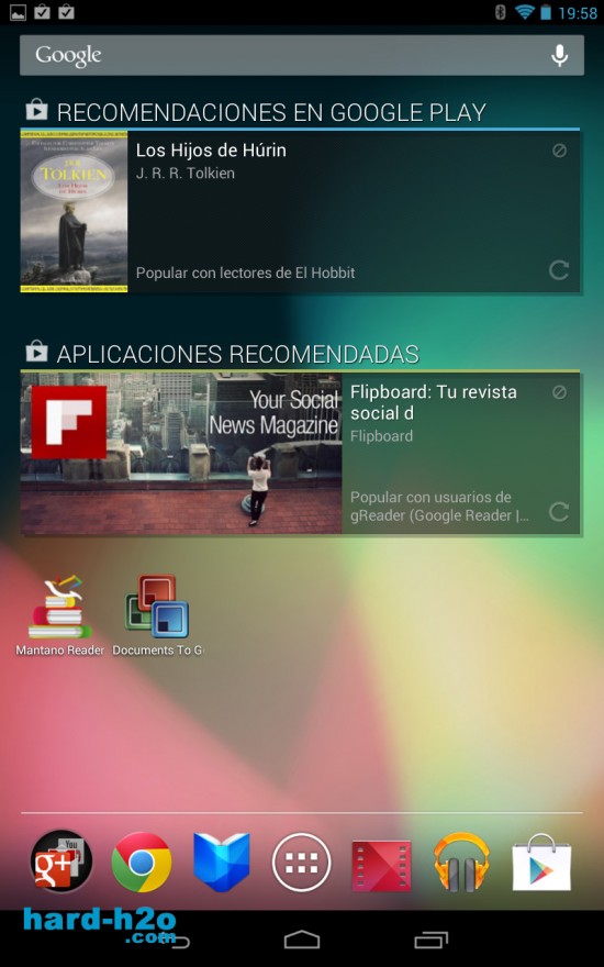 Ampliar foto Tablet Google Nexus 7 Ampliar foto Tablet Google Nexus 7