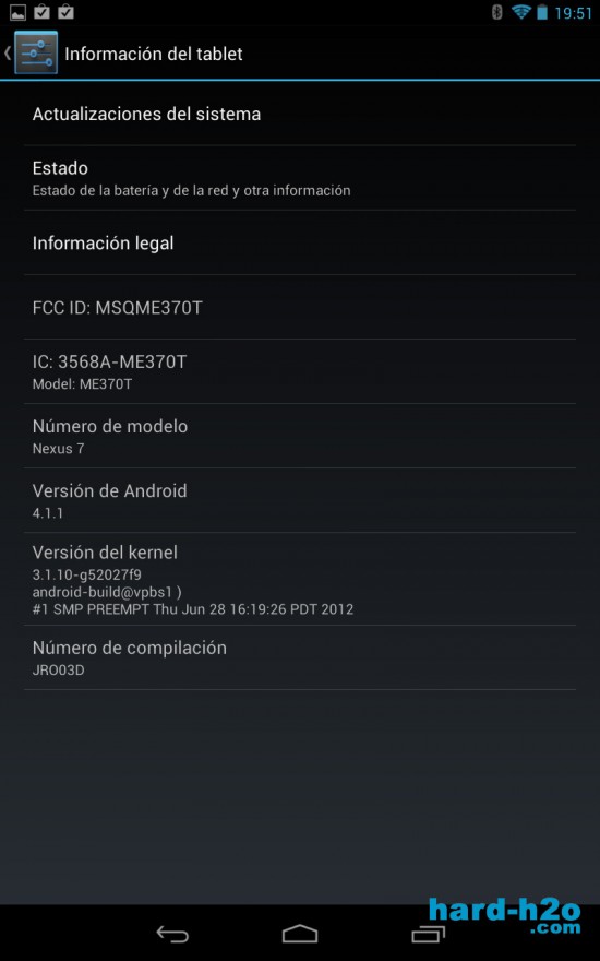 Ampliar foto Tablet Google Nexus 7 Ampliar foto Tablet Google Nexus 7