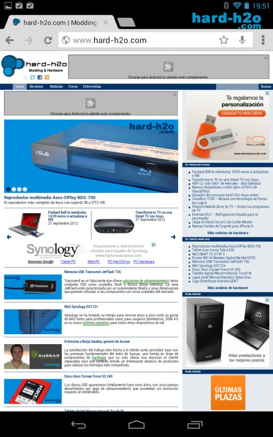 Ampliar foto Tablet Google Nexus 7 Ampliar foto Tablet Google Nexus 7